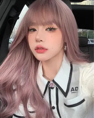 ロング カラー 🫧韓国風透明感 ヘア🫧towaのヘアスタイル