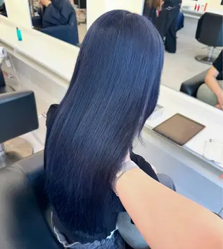 ロング カラー ParveMix🍀 藤原愛未のヘアスタイル