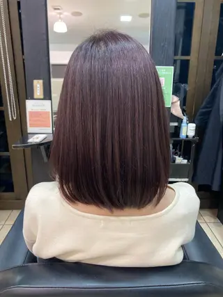 ミディアム カラー シャルマン銀座店所属・🌟東銀座マンツーマ ン🌟タカナシのヘアスタイル