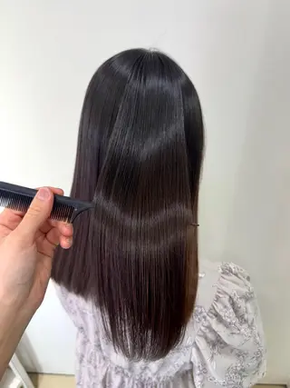 セミロング tomona 𝜗𝜚のヘアスタイル