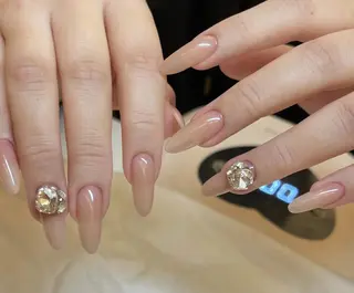 ネイル By moonネイル 🌷ワンホン/韓国風のネイルデザイン