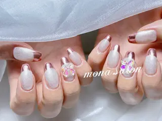 ネイル Mona【パラジェル ・長さ出し専門店】のネイルデザイン