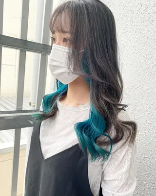 ロング カラー 後藤紗英/髪質改善 /オリーブベージュのヘアスタイル