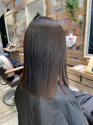 ミディアム 川崎 龍馬のヘアスタイル