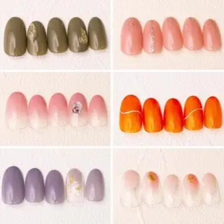 ネイル CrealaLuce 松山のネイルデザイン