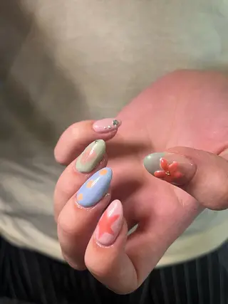 ネイル nail salon supe_所属・supe_ シイナのネイルデザイン