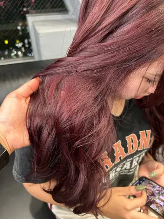 カラー ハイトーン ayane💖のヘアスタイル