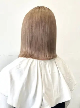 ミディアム カラー HARU//原宿🤍 リピート率NO.1のヘアスタイル