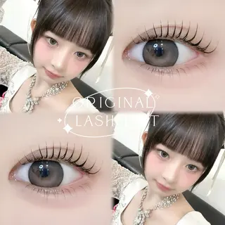 マツエク・マツパ EMANON所属・𝐘𝐔𝐊𝐀🤍 束感まつげ|心斎橋のマツエク・マツパデザイン