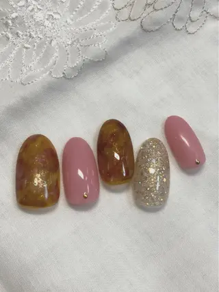 ネイル ネイルPetit Ribbonのネイルデザイン