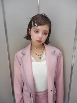 カラー 原宿ハイトーン ᕷ*.°/aimuのヘアスタイル