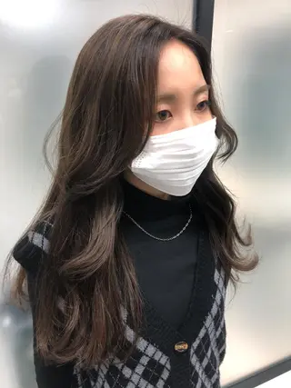 ロング カラー yuuna/ ハッシュカット🎀のヘアスタイル