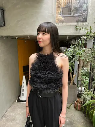 ロング 金田 夏野のヘアスタイル