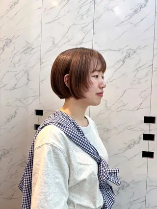 ショート miu /透明感カラーのヘアスタイル