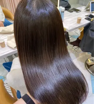 ロング 🛑柔らか透明感 カラー🛑大谷のヘアスタイル