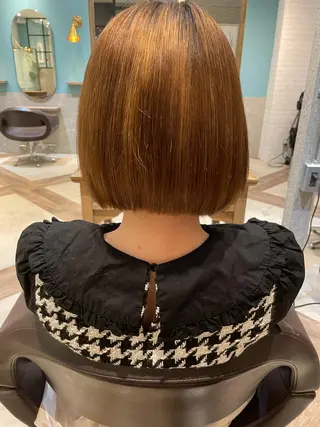 ショート ケアブリーチ /髪質 改善/古橋圭史郎のヘアスタイル