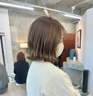 ショート カラー noe所属・KURUMI /透明感カラー/ボブのヘアスタイル