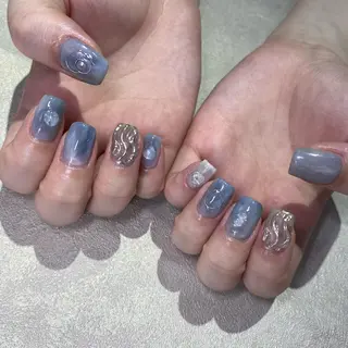 ネイル Amber21.所属・Nagahama Akariのネイルデザイン