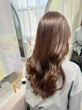 ロング カラー INCE HAIR 梅田　原田　舞夢のヘアスタイル