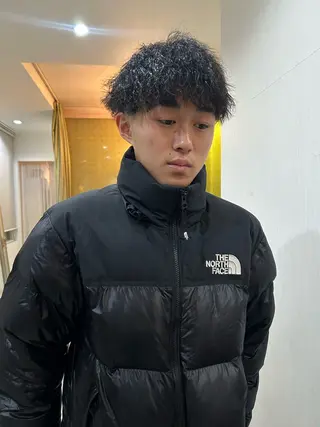 ショート パーマ 似合わせパーマ/ メンズパーマ/しゅうのヘアスタイル