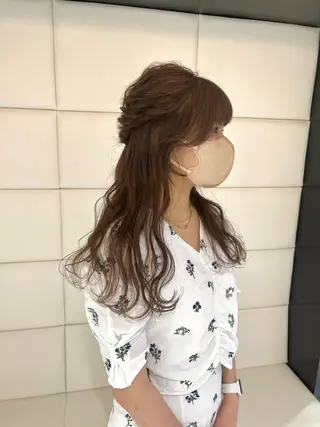 ヘアアレンジ 髪質改善period.所属・いしかわまい🎀 髪質改善特価サロンのヘアスタイル