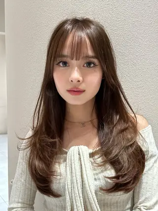 ロング 今岡 凜也のヘアスタイル