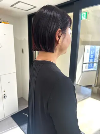 ショート カラー Ocean Hair&Life  【オーシャンヘアーアンドライフ】所属・水田 成美のヘアスタイル