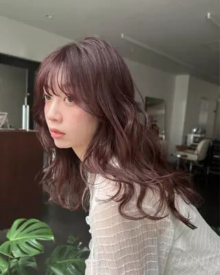 セミロング pole/apartment所属・札幌美容師 agehaのヘアスタイル