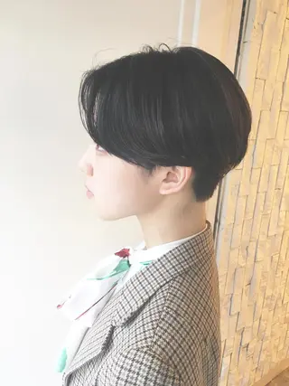 ショート カラー yuki hair所属・yuki watanabeのヘアスタイル