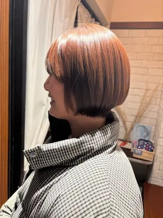 ショート hair&make FORS所属・宇留間 涼香のヘアスタイル