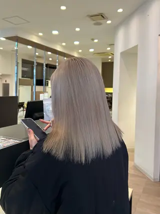 カラー brace あべの/ Nicoのヘアスタイル