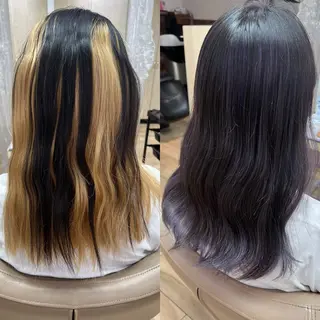 セミロング カラー 高橋 香奈のヘアスタイル