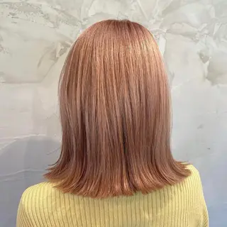 セミロング 辻 里奈のヘアスタイル