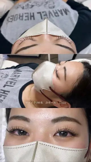 マツエク・マツパ TRICO所属・亀山 優衣のマツエク・マツパデザイン