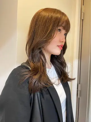 セミロング リタッチモデル募集中 / シマ💖のヘアスタイル