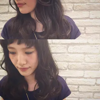 セミロング カラー lafith hair dope所属・[外国人風カラー] 店長 田中健太のヘアスタイル