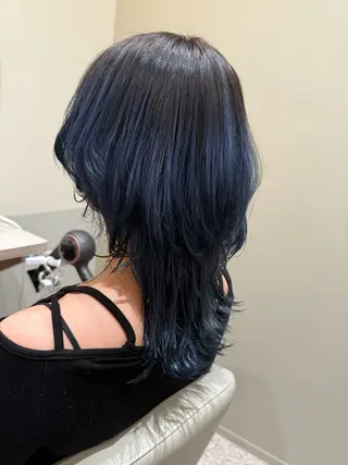ロング 🩵透明感/高発色 /難波/北原佑記🌸のヘアスタイル