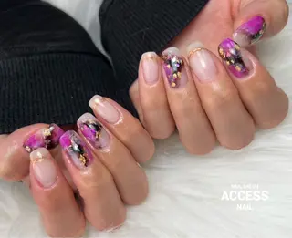 ネイル access nailのネイルデザイン
