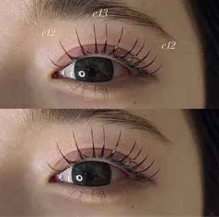 マツエク・マツパ NORA hinataのマツエク・マツパデザイン