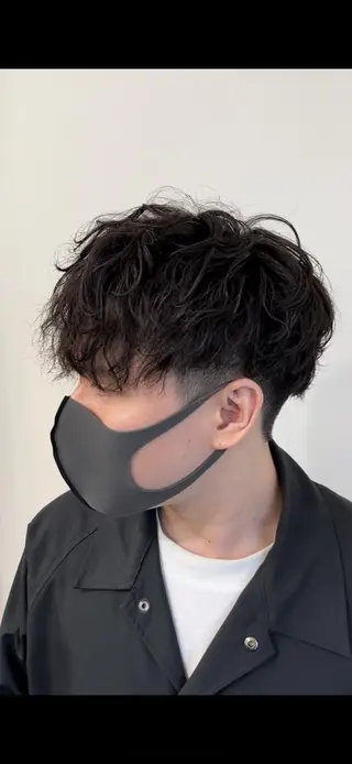 パーマ メンズ SALOWIN名古屋suite店所属・メンズカット/名駅 個室/千田のヘアスタイル