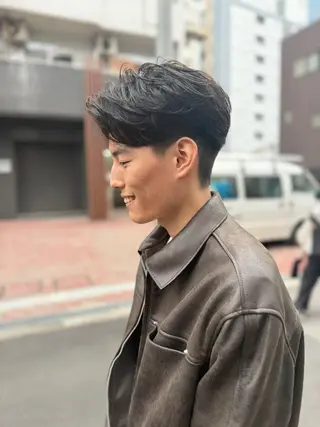 ショート メンズ メンズ/パーマ 代表　岡　大斗のヘアスタイル