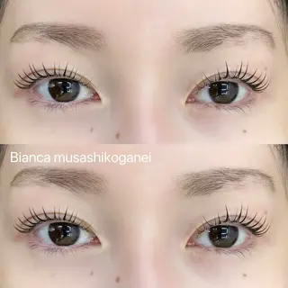 マツエク・マツパ Bianca 武蔵小金井 日暮のマツエク・マツパデザイン