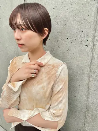 ショート カラー kvell by urban.所属・ショート・ボブ ・ウルフ✂︎IMAIのヘアスタイル