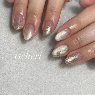 ミディアム ネイル richeri beautyのネイルデザイン