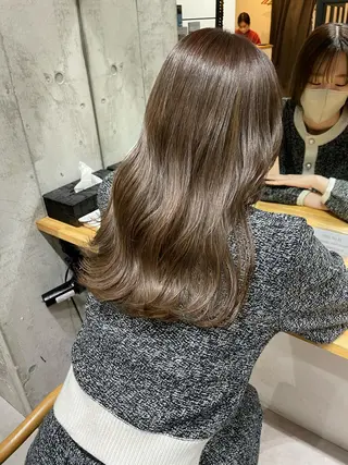 ロング ✨透明感カラー 恵比寿HAYATO✨のヘアスタイル