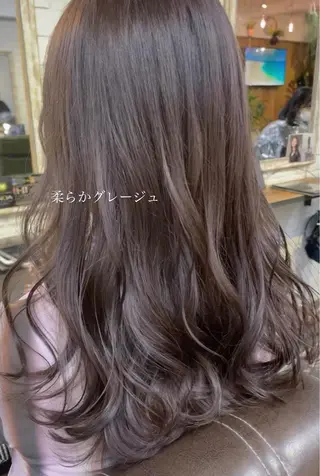 セミロング ふわっとレイヤー 🪽スガヤハルミのヘアスタイル
