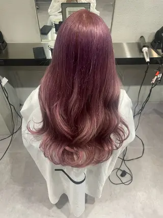 ロング カラー 🌈ウルトワ水素 髪質改善naru🌈のヘアスタイル