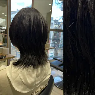 ミディアム stylist ◎RUKI.のヘアスタイル