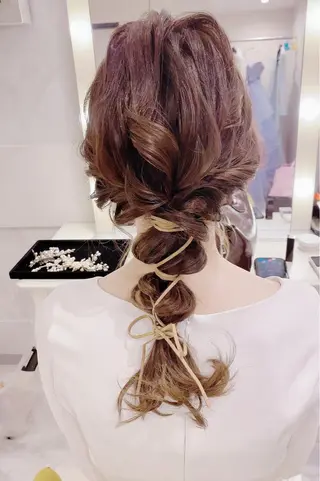 ヘアアレンジ GRANLUSSO 〜グランルッソ駅前店所属・木口 嘉美のヘアスタイル