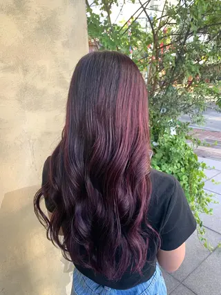 ロング カラー なぽ ❤︎ y2k/韓国nailのネイルデザイン